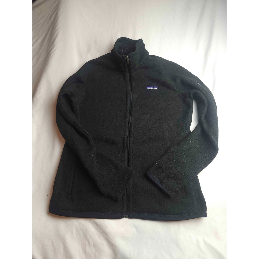 Patagonia Jacket Womens M Black Fleece Gorpcore Winter Athleisure Outdoorsy
